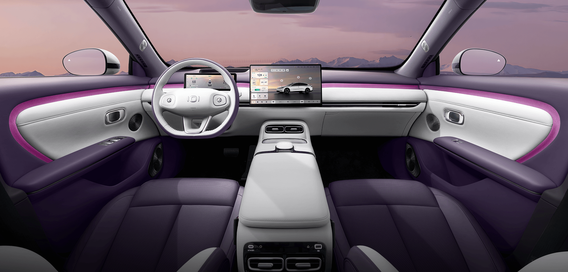 Электромобили Changan Qiyuan A06 EV из Китая 360
